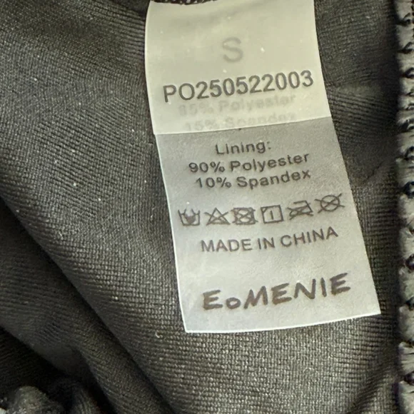 Eomenie Polka Dot Ruffle Sleeve One Piece Swimsuit Size S NWT - Picture 8 of 8